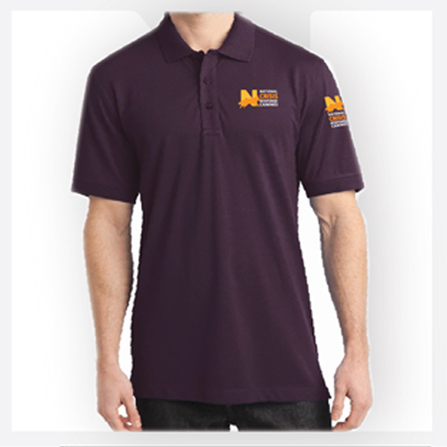 NATIONAL Mens Pique Polo Short Sleeve