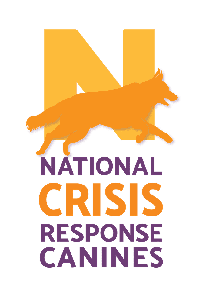 Logo for NATIONAl Crisis Response Canines - vertical